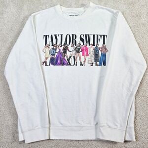 OFFICIAL Taylor Swift Sweatshirt Women's Sz L Midnights Era Crewneck Tour‎ Merch
